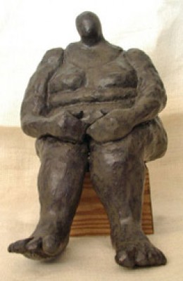 Brazen Woman (2003) by Joann Behagg, 12"