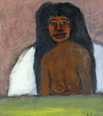Woman in Bed Half Naked, 1979