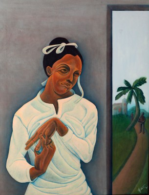 Lady in Waiting (1981) by Antonius Roberts