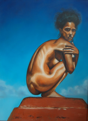 Mathilde (2009) by Dede Brown, 48" x 36"