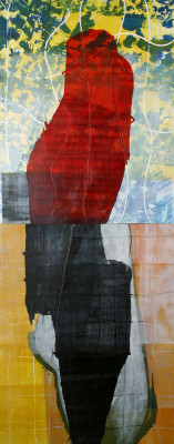 Untitled II (2000) by Micheal Edwards, 85” x 32”