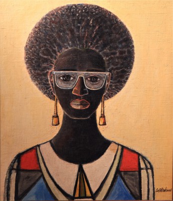 Afro Jewess by Carl Abrahams