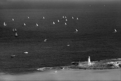 Governor's Cup Race with Lighthouse (1960) by Roland Rose