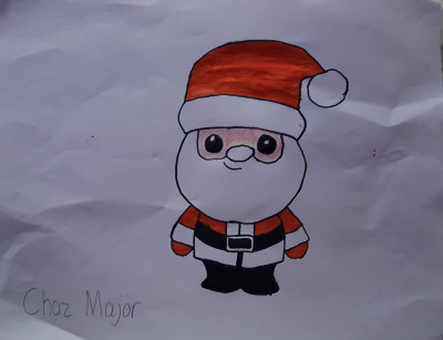 Santa by Chaz Major